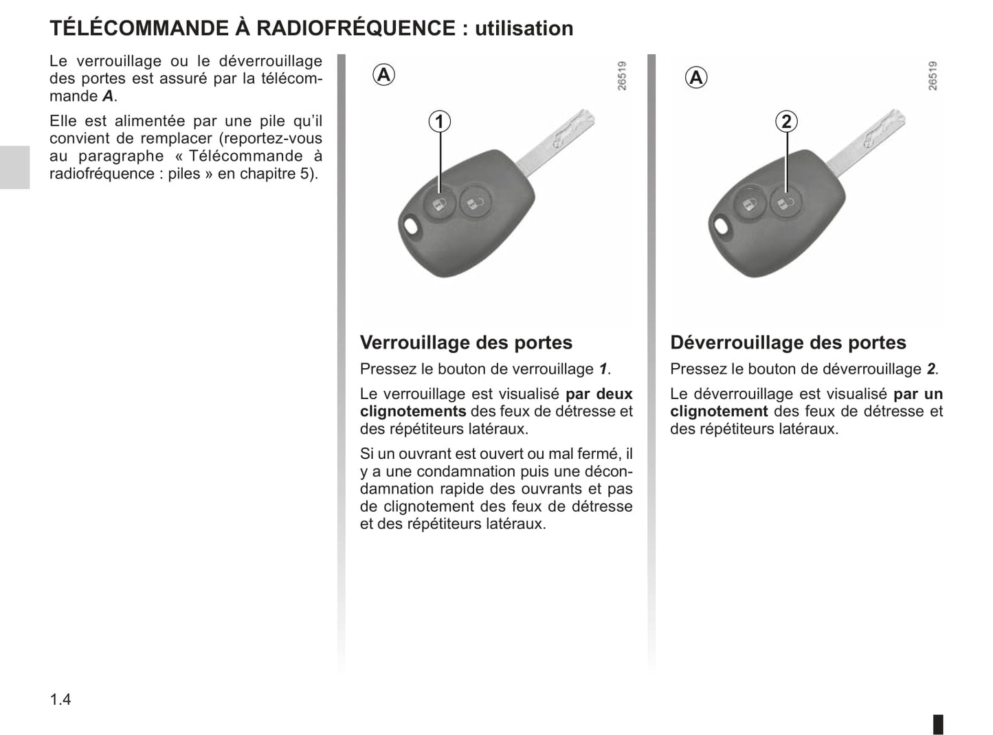 2013-2014 Renault Twingo Owner's Manual | French