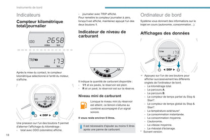 2018-2022 Peugeot 108 Owner's Manual | French