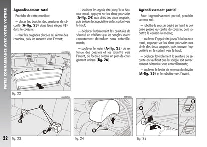 2007-2010 Alfa Romeo 147 Owner's Manual | French