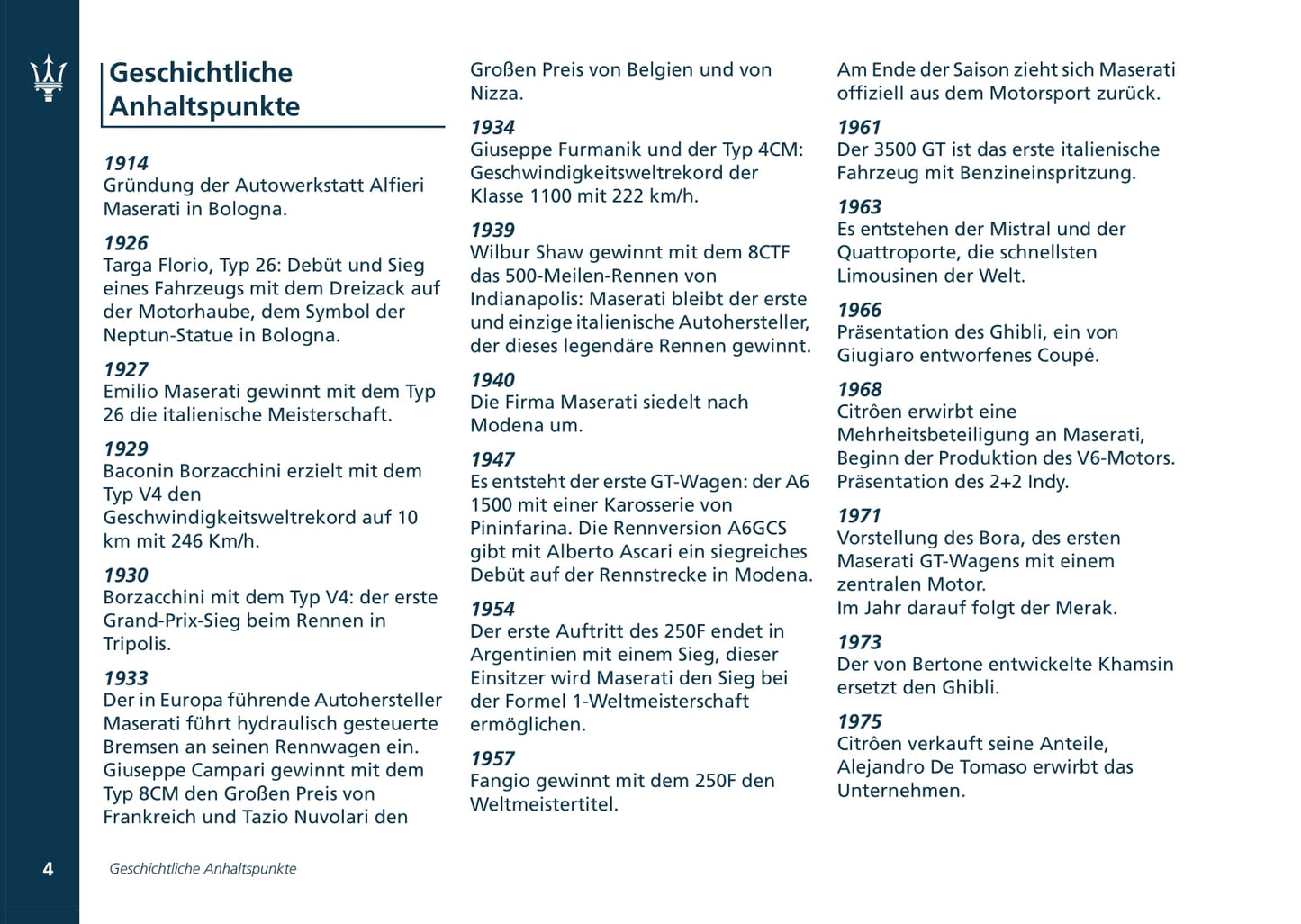 2002-2007 Maserati Coupé Owner's Manual | German