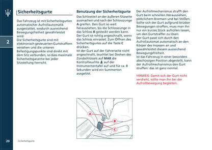 2002-2007 Maserati Coupé Owner's Manual | German