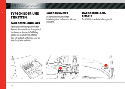 2008 Alfa Romeo 8C Competizione Owner's Manual | German