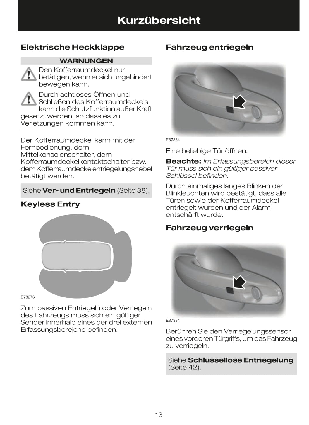 2010 Ford C-Max Bedienungsanleitung | Deutsch