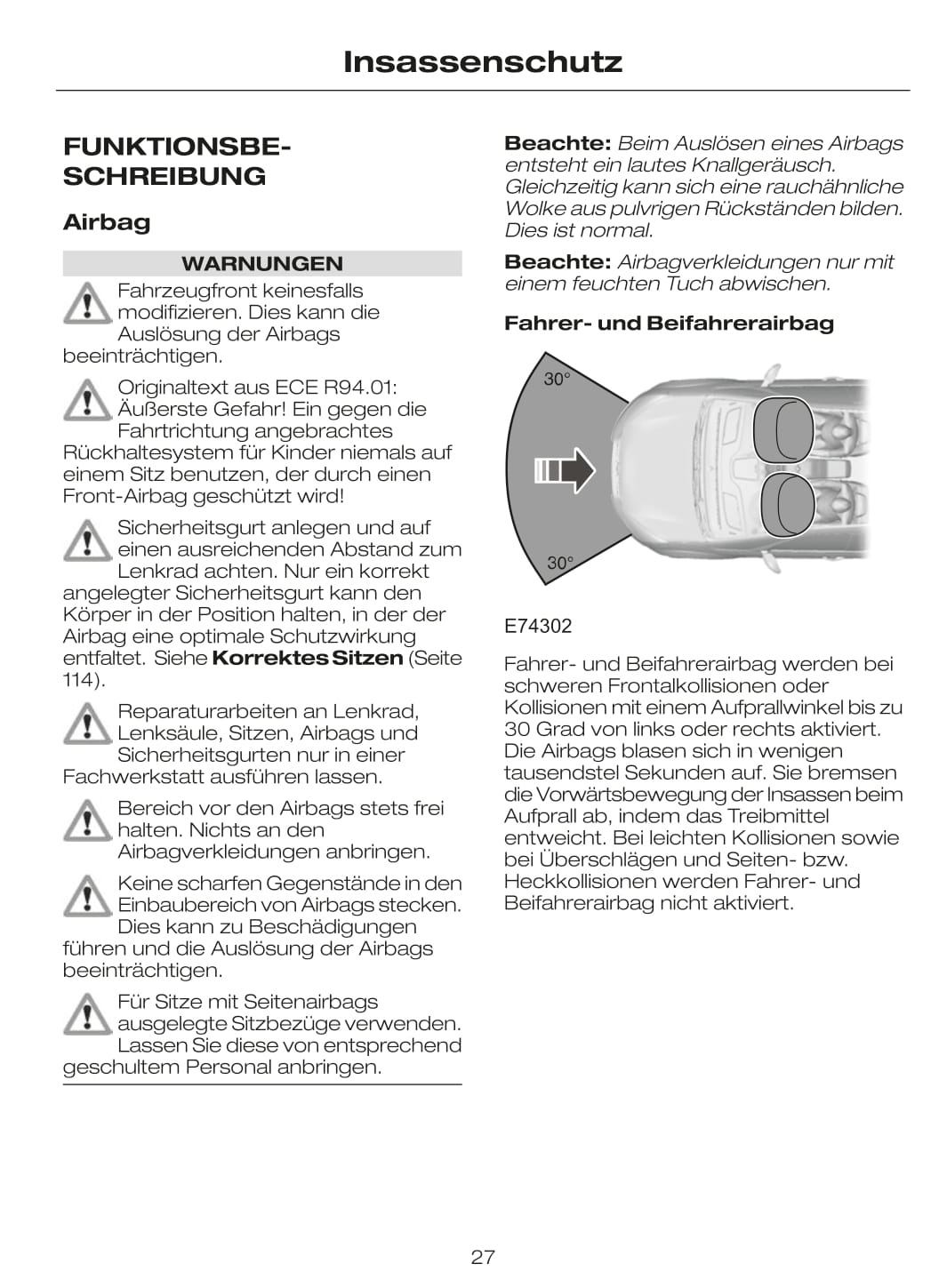 2010 Ford C-Max Bedienungsanleitung | Deutsch