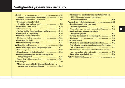 2016-2021 Hyundai Santa Fe Owner's Manual | Dutch