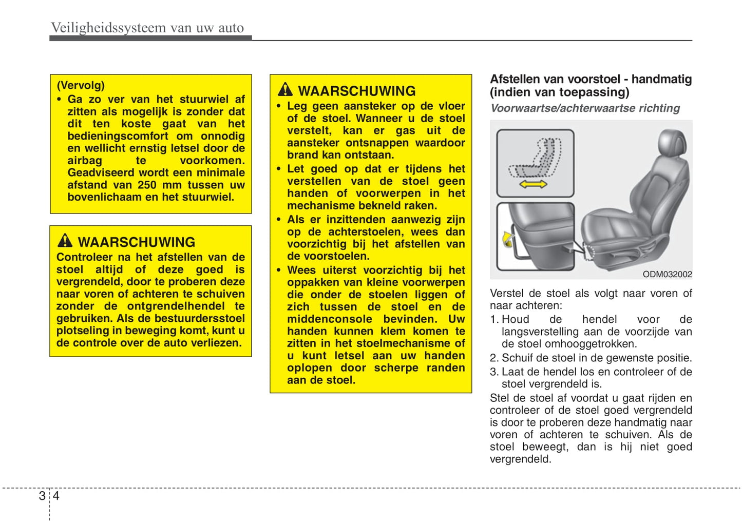 2016-2021 Hyundai Santa Fe Owner's Manual | Dutch