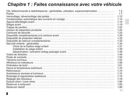 2018-2019 Renault Kangoo Bedienungsanleitung | Französisch
