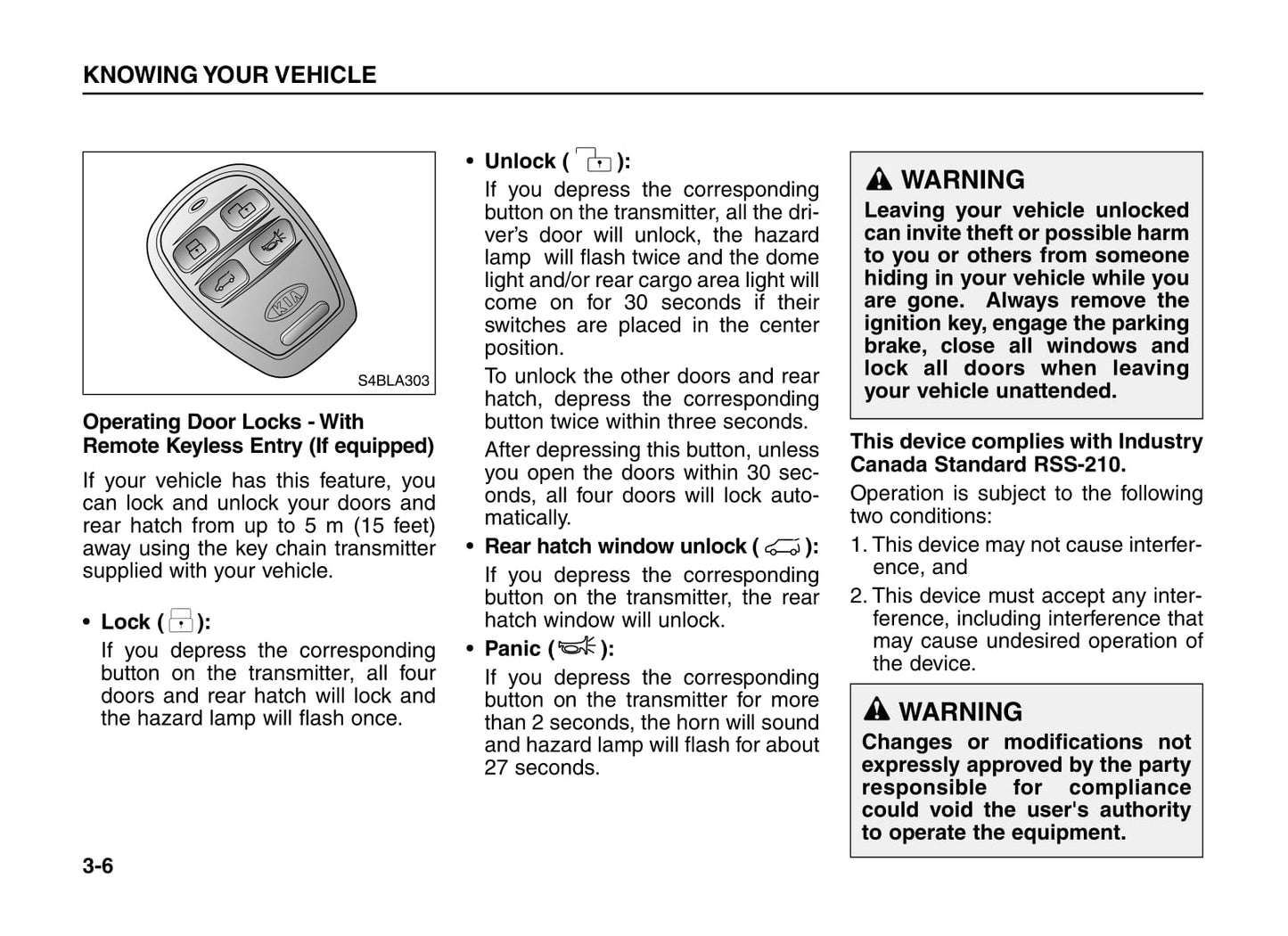 2005-2006 Kia Sorento Bedienungsanleitung | Englisch