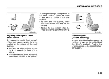 2005-2006 Kia Sorento Bedienungsanleitung | Englisch