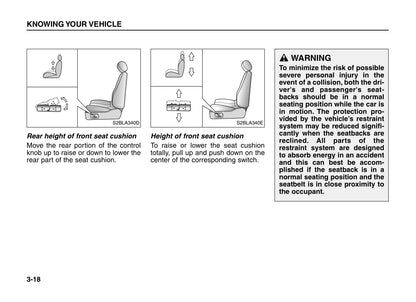 2005-2006 Kia Sorento Bedienungsanleitung | Englisch