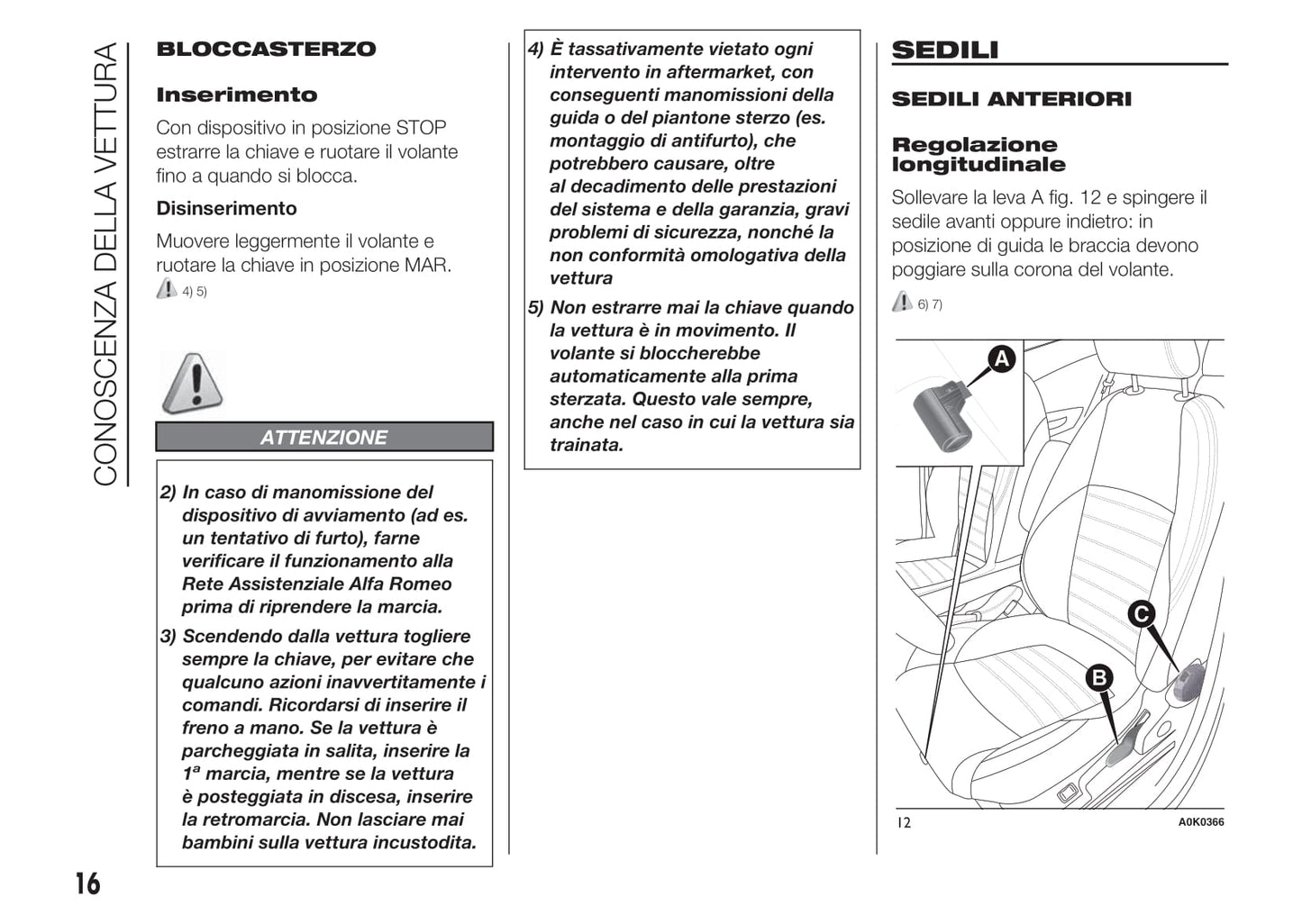 2010-2014 Alfa Romeo Giulietta Bedienungsanleitung | Italienisch