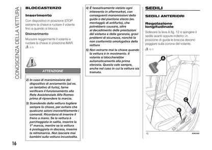 2010-2014 Alfa Romeo Giulietta Bedienungsanleitung | Italienisch