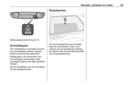 2021 Opel Mokka/Mokka-e Owner's Manual | Dutch