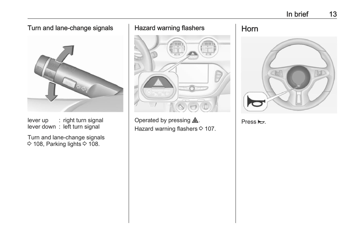 2016 Vauxhall Adam Owner's Manual | English