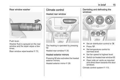 2016 Vauxhall Adam Owner's Manual | English