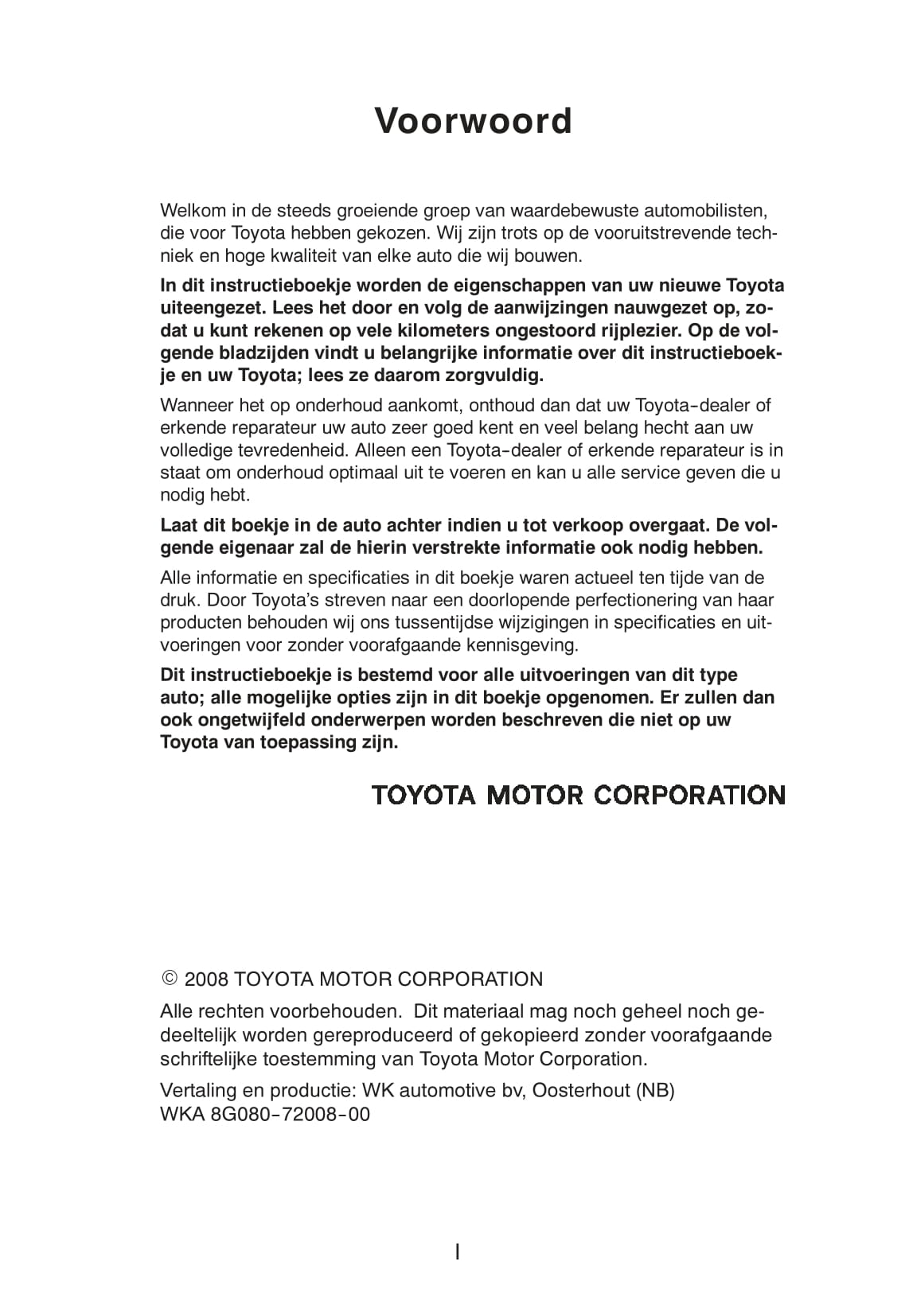 2008-2009 Toyota Land Cruiser 120 Bedienungsanleitung | Niederländisch