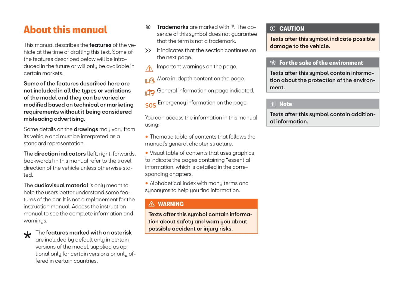 2018-2019 Seat Mii Owner's Manual | English