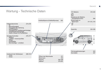 2016-2017 Peugeot Traveller Bedienungsanleitung | Deutsch