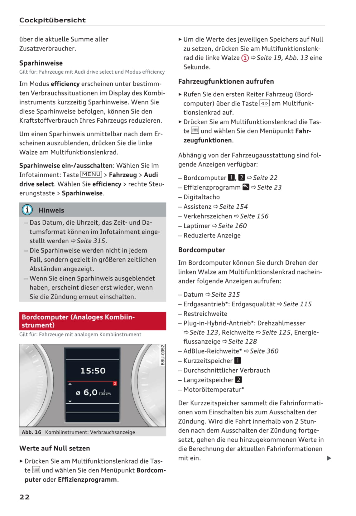 2016-2017 Audi A3 Bedienungsanleitung | Deutsch