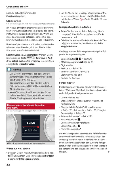 2016-2017 Audi A3 Bedienungsanleitung | Deutsch