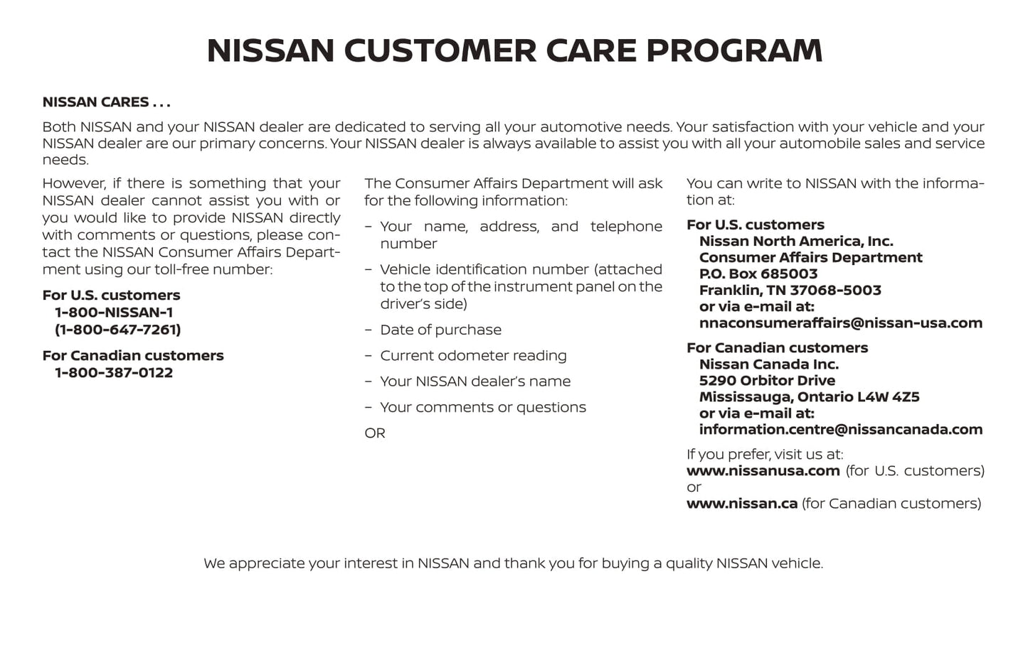 2020 Nissan Altima Sedan Bedienungsanleitung | Englisch