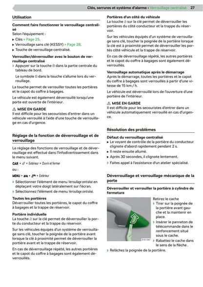 2020-2021 Skoda Octavia Owner's Manual | French