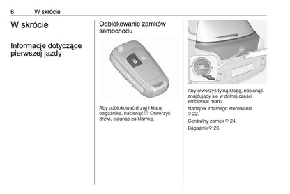 2019 Opel Adam Owner's Manual | Polish