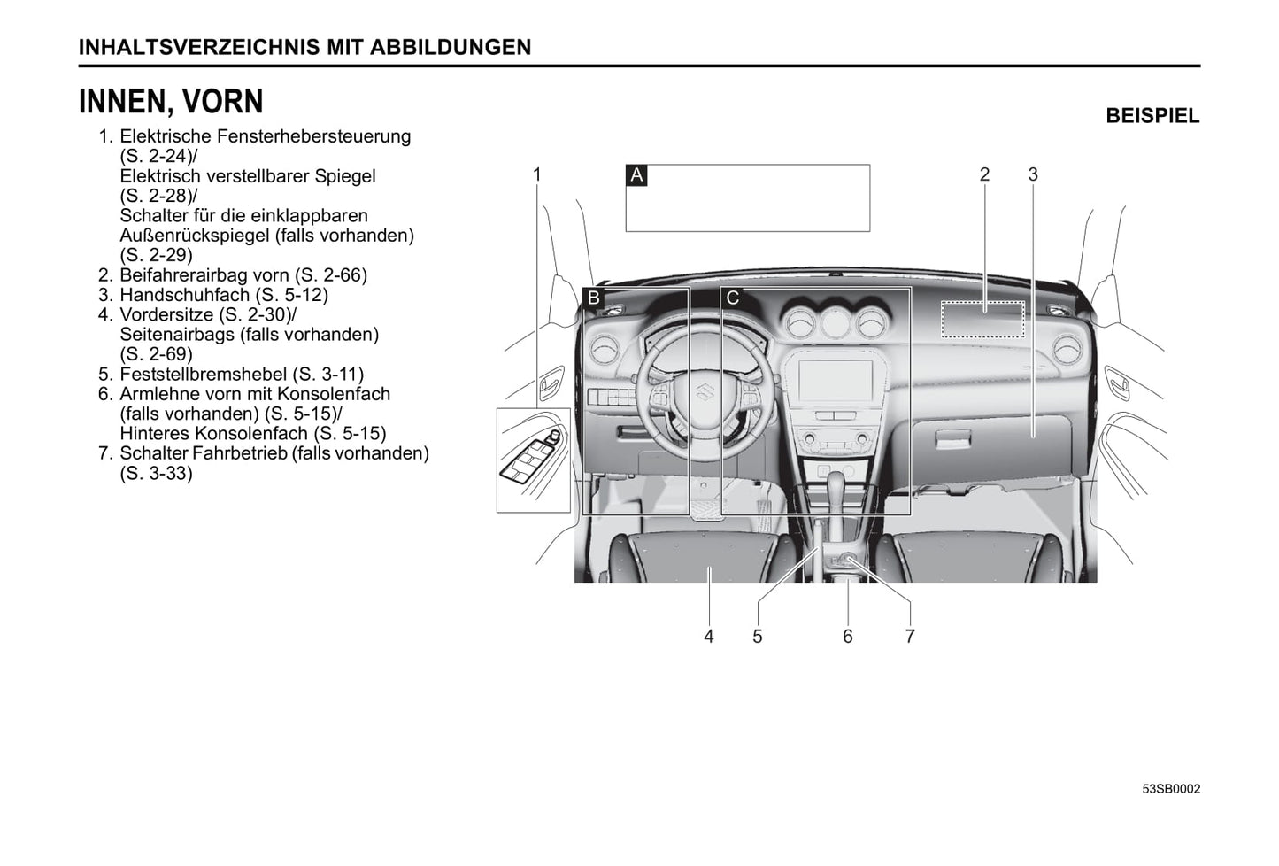 2020-2021 Suzuki Vitara Owner's Manual | German