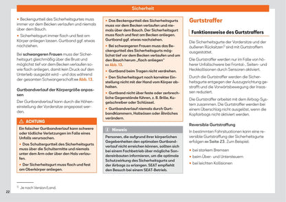 2020-2023 Seat Ateca Bedienungsanleitung | Deutsch