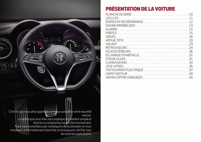2018-2019 Alfa Romeo Stelvio Bedienungsanleitung | Französisch