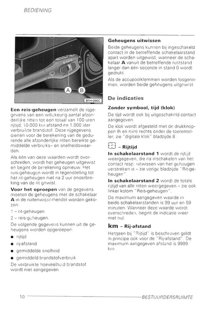 1998-2002 Volkswagen Golf Owner's Manual | Dutch