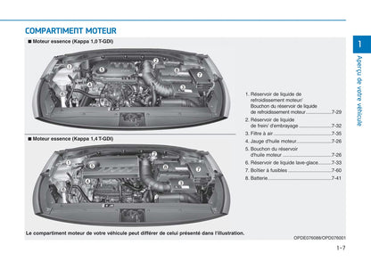 2017-2018 Hyundai i30 Bedienungsanleitung | Französisch