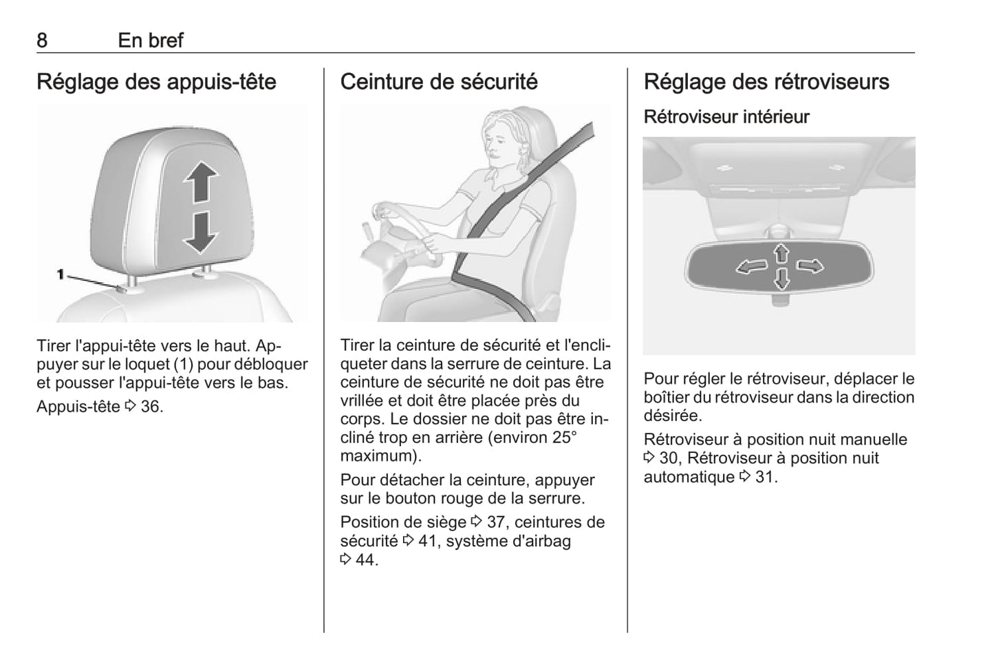 2016 Opel Mokka Owner's Manual | French