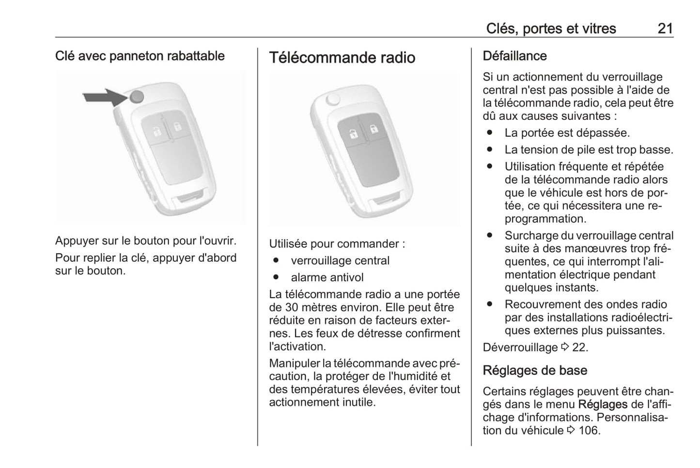 2016 Opel Mokka Owner's Manual | French