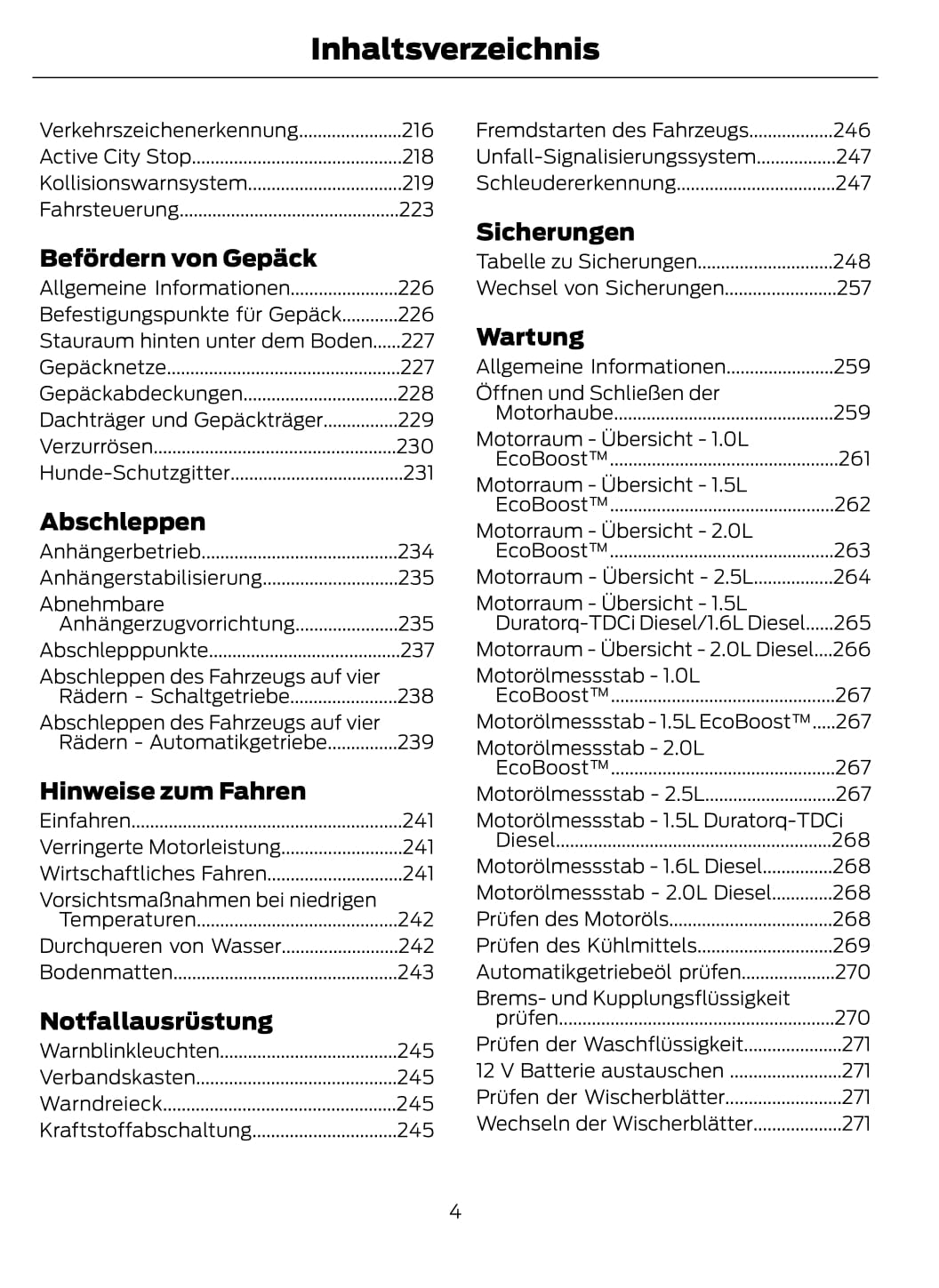 2014-2015 Ford Mondeo Bedienungsanleitung | Deutsch