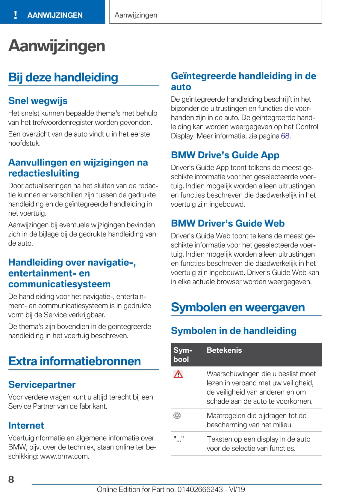 2019 BMW 2 Series Bedienungsanleitung | Niederländisch