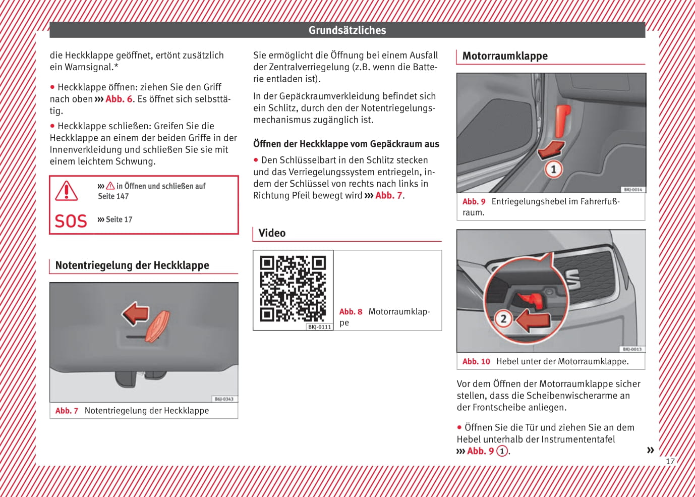 2017-2018 Seat Ibiza Owner's Manual | German