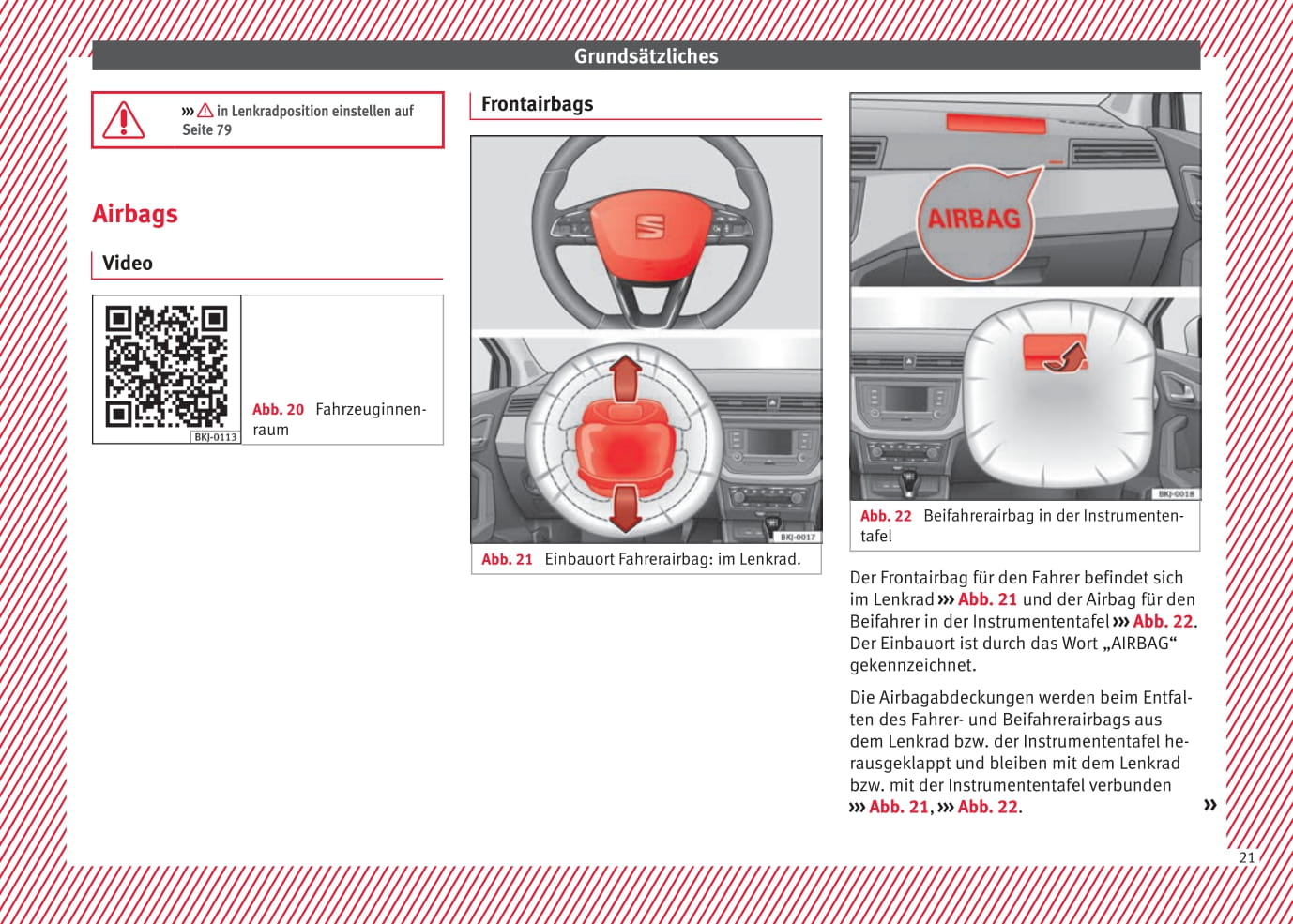 2017-2018 Seat Ibiza Owner's Manual | German