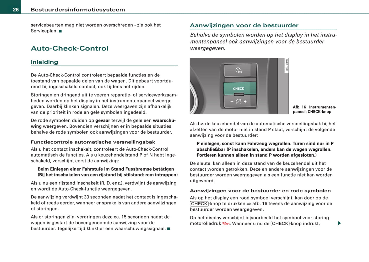 2006-2009 Audi Q7 Bedienungsanleitung | Niederländisch