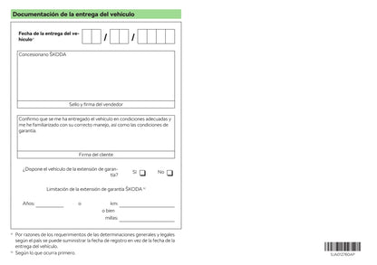 2018-2019 Skoda Rapid Owner's Manual | Spanish