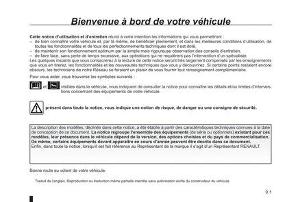 2017-2018 Renault Clio Owner's Manual | French