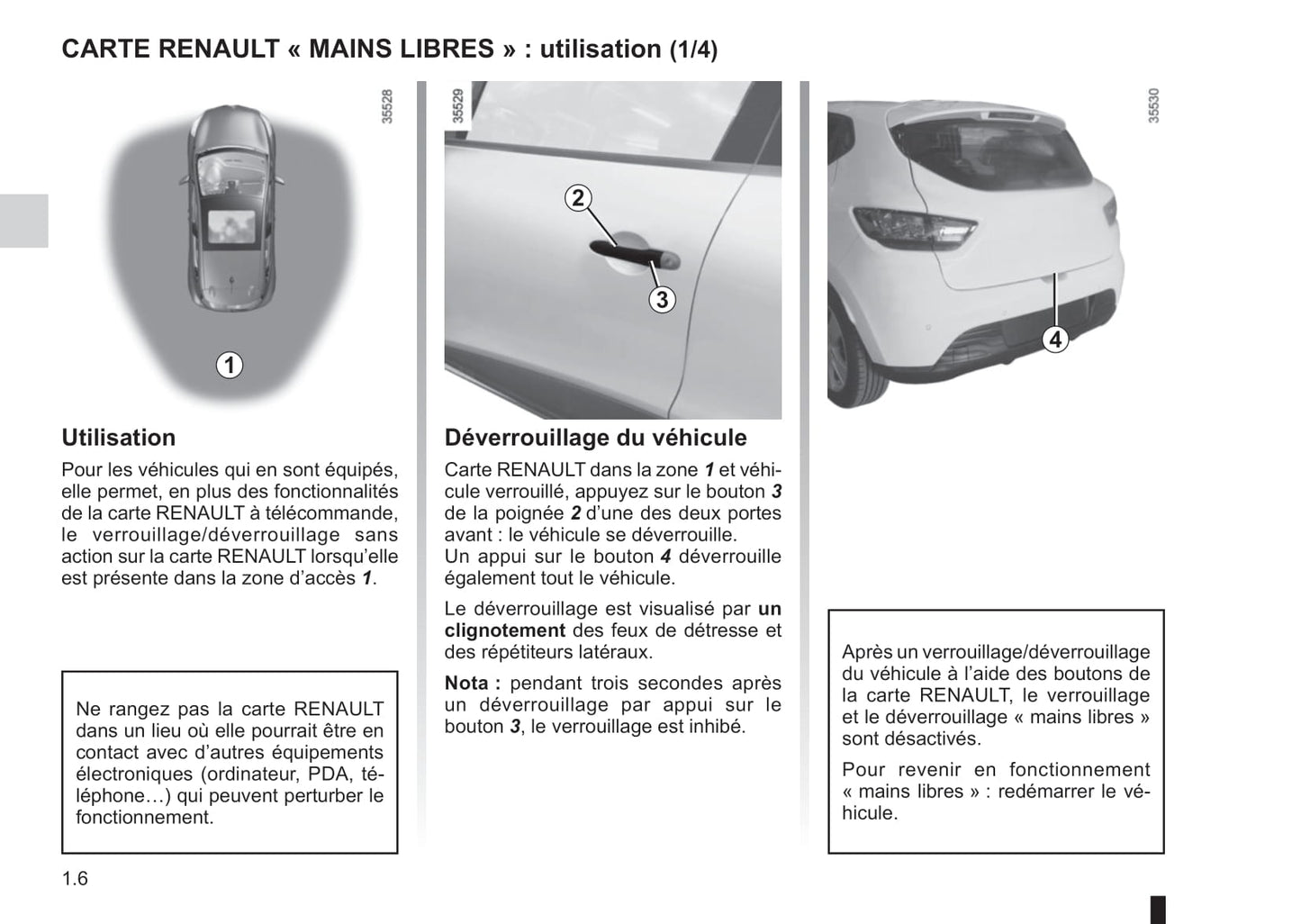 2017-2018 Renault Clio Owner's Manual | French