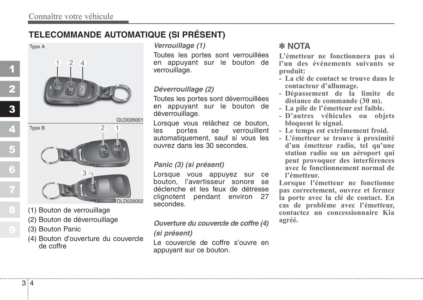 2007-2008 Kia Cerato Bedienungsanleitung | Französisch