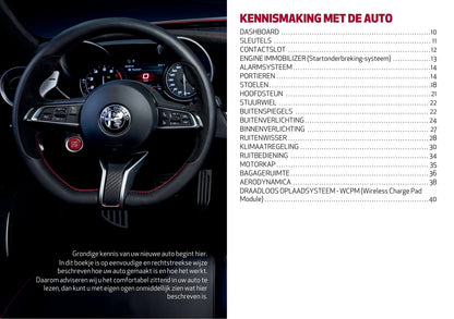 2022-2023 Alfa Romeo Giulietta GTA Owner's Manual | Dutch