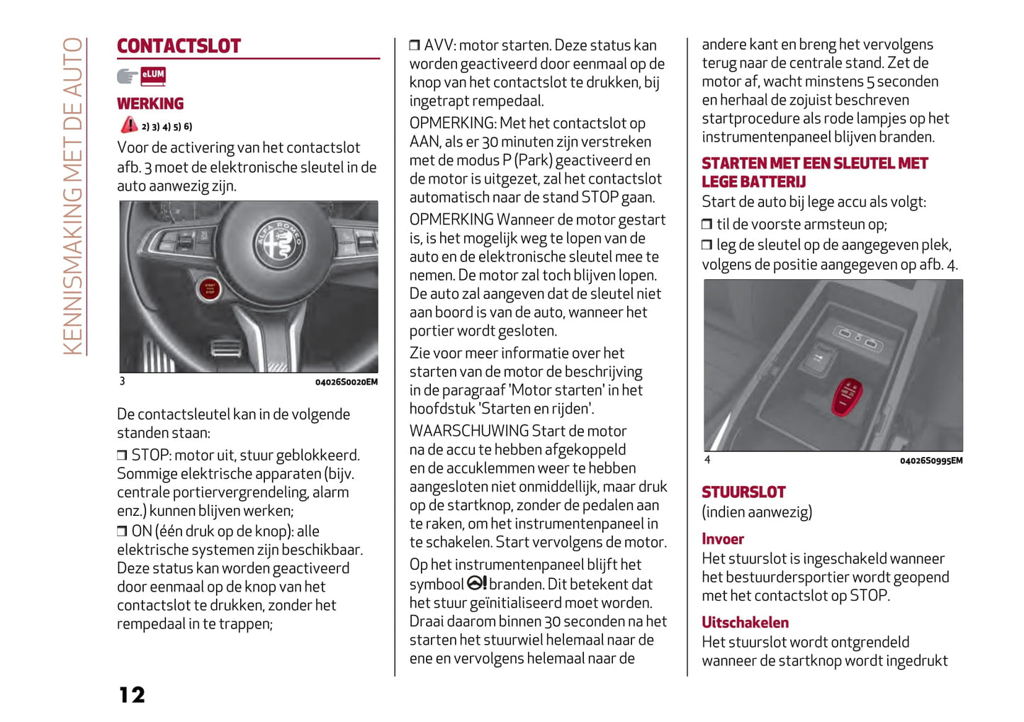 2022-2023 Alfa Romeo Giulietta GTA Owner's Manual | Dutch