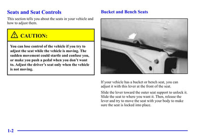 1998 GMC C-Series Owner's Manual | English