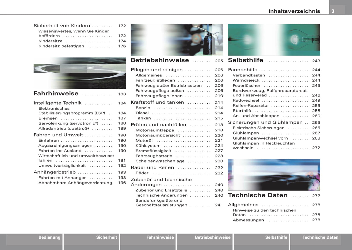 2005-2008 Audi A4 Bedienungsanleitung | Deutsch