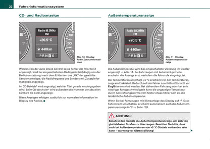 2005-2008 Audi A4 Bedienungsanleitung | Deutsch