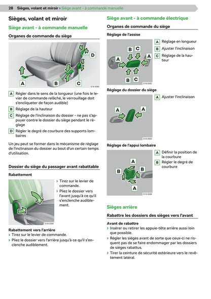 2019-2020 Skoda Kamiq Bedienungsanleitung | Französisch