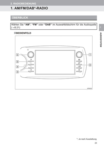 Toyota Touch 2 Multimedia & Navigation Bedienungsanleitung 2019